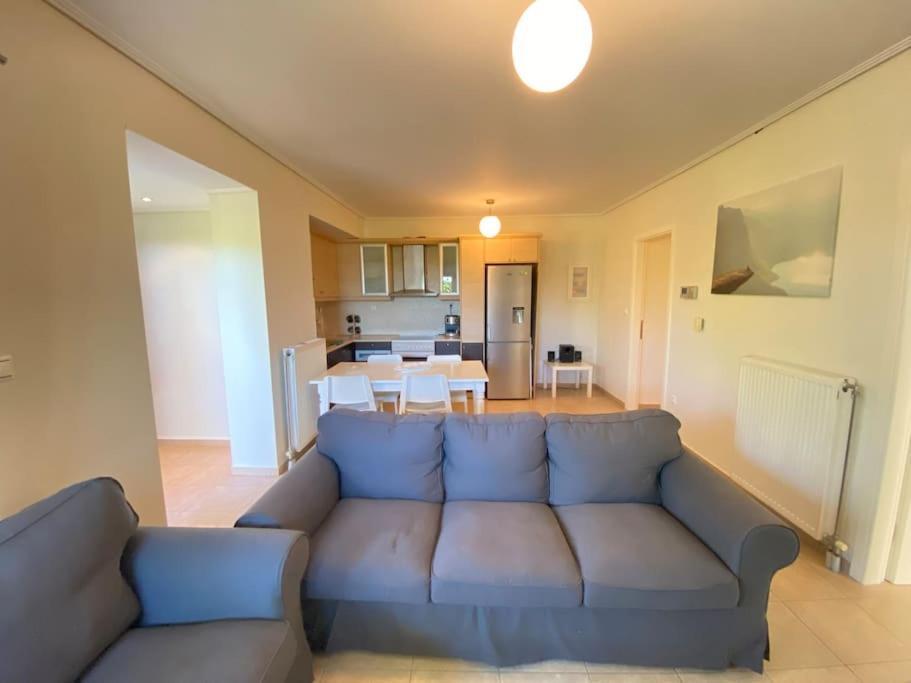Cozy 2 Room Apartment With Garden Near Athens Air-Port Луца Экстерьер фото